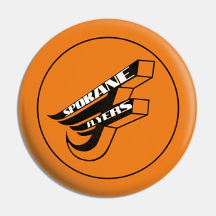 Defunct Spokane Flyers Hockey Team Pin