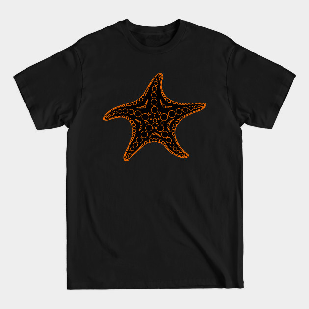 Discover Starfish (orange/black) - Starfish - T-Shirt