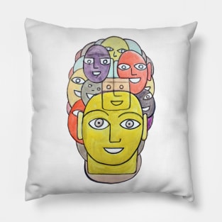 Happy Faces Pillow