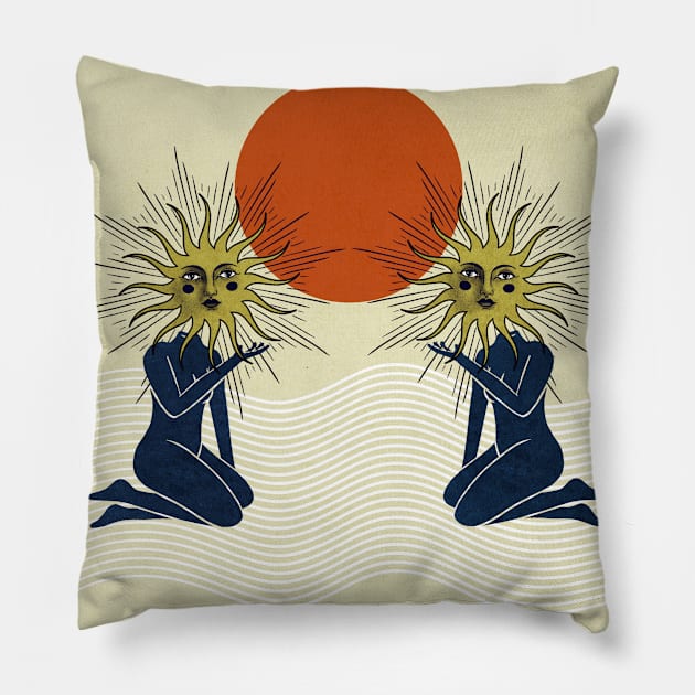 Sunshine Pillow by DesignAzalea