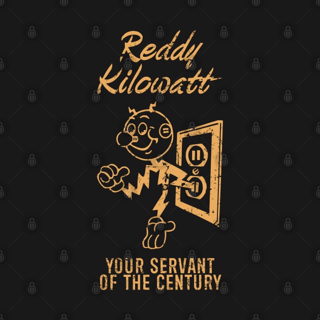 Reddy Kilowatt - Vintage Brown by Sayang Anak