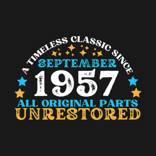 A timeless classic since September 1957. All original part, unrestored T-Shirt