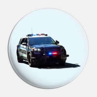 Police Car Pin