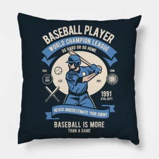 BASEBALL PLAYER - World Champion League Pillow