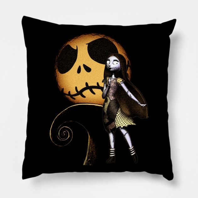 Sally Nightmare Before Christmas Pillow by kuygr3d