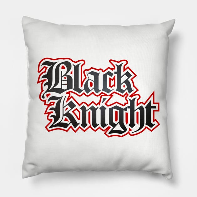 Black Knight Pillow by DRI374