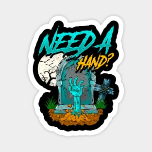 Zombie Hand Funny Halloween Trick or Treat Gift Magnet