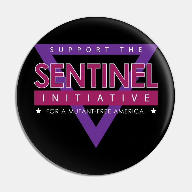 Support the Sentinel Initiative Pin by eightballart