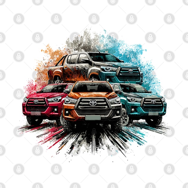 Toyota Hilux by Vehicles-Art