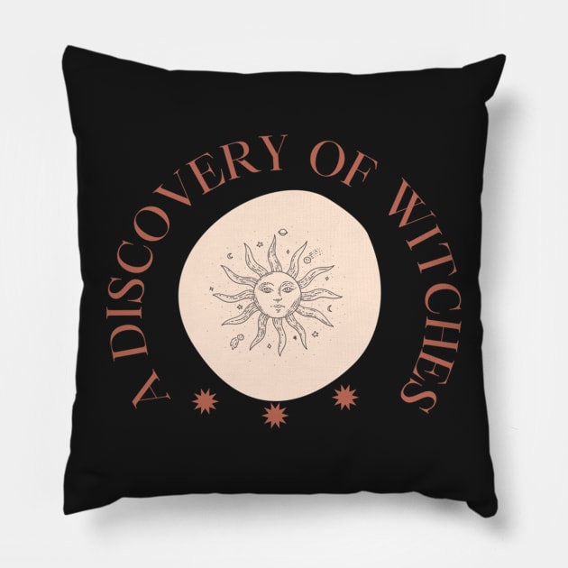 A discovery of witches braun stars Pillow by LescostumesdeM