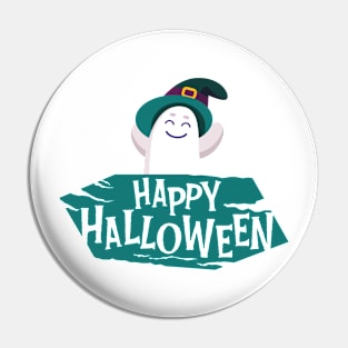 Happy and aswome Halloween Pin