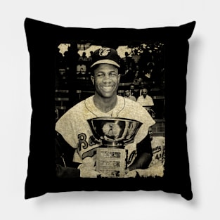 Frank Robinson - It Is His Second MVP Award, 1966 Pillow
