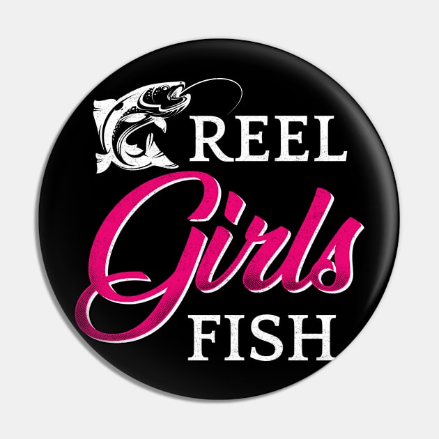 Reel Girls Fish Pin by CreativeSalek