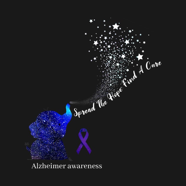 Alzheimer Awareness Spread The Hope Find A Cure Gift by thuylinh8