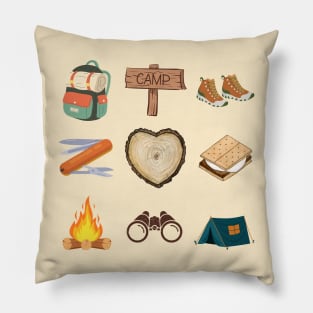 Camping Lover Pillow