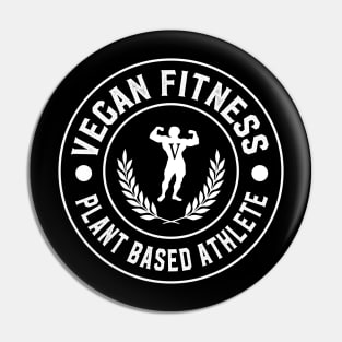 vegan fitness Pin