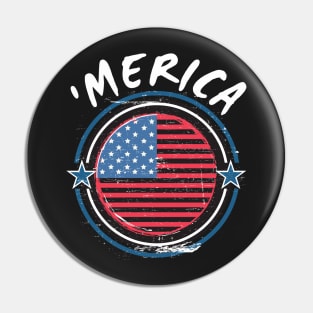 American Flag Pin