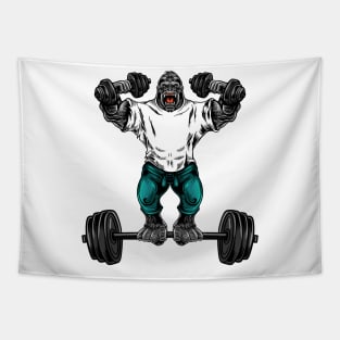 gorilla fitness Tapestry