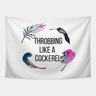 COCKEREL - Funny Bag Translation English Error Tapestry