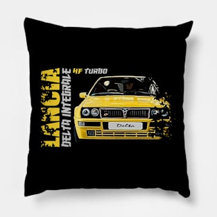 Delta Integrale HF Turbo Yellow Pillow