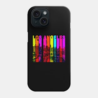 Los Angeles Nights Retro Phone Case