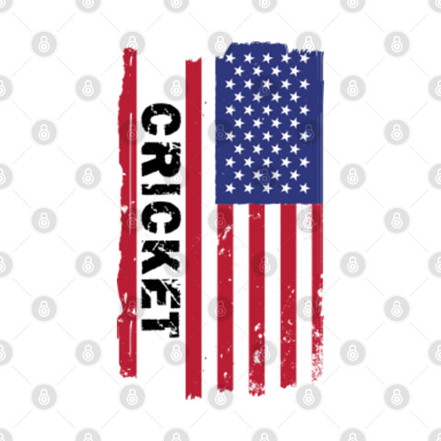 Awesome Cricket Cricketer Sport Sports USA United States America American Flag For A Birthday Or Christmas - Gift - Phone Case