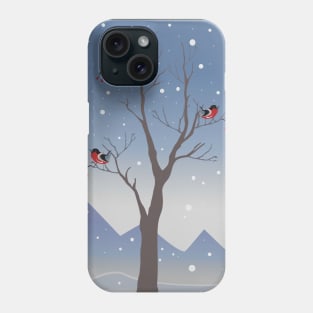 Tree with Birds Phone Case