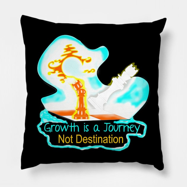 Pawn to King's Journey Pillow by RealNakama