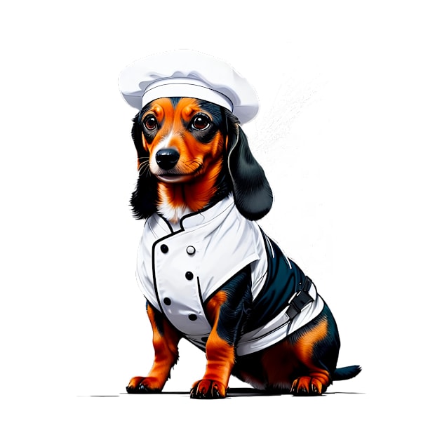 Sous Wiener: The Adorable Assistant Chef by fur-niche