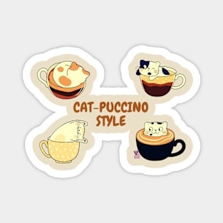 CAT-PUCCINO Magnet