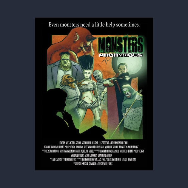 Monsters Anonymous by NerdCaveRetro