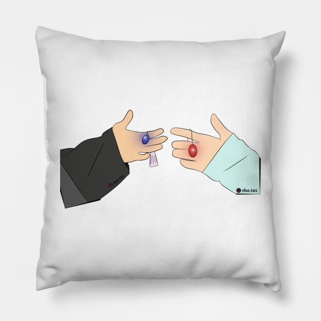 Alchemy of souls jades Pillow by kart-box