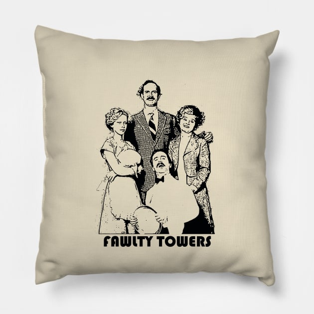 Fawlty Towers Pillow by antsp35