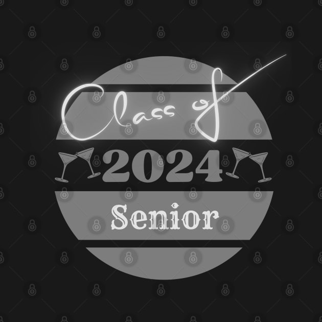 Class of 2024 senior black by Bailamor