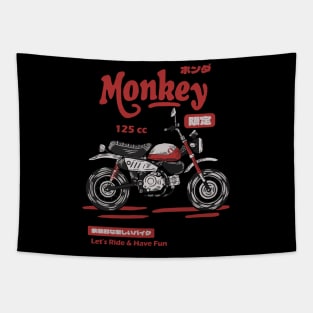 Honda Monkey Dark Edition Tapestry