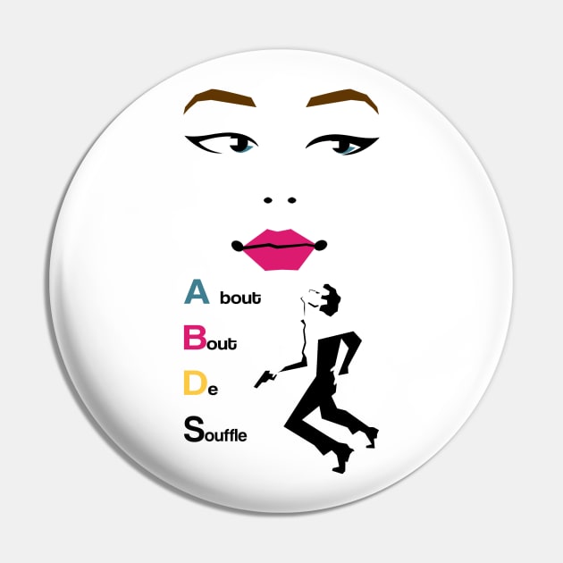 Breathless Movie Fan Art Godard Jean Seberg Belmondo Pin by Rozbud