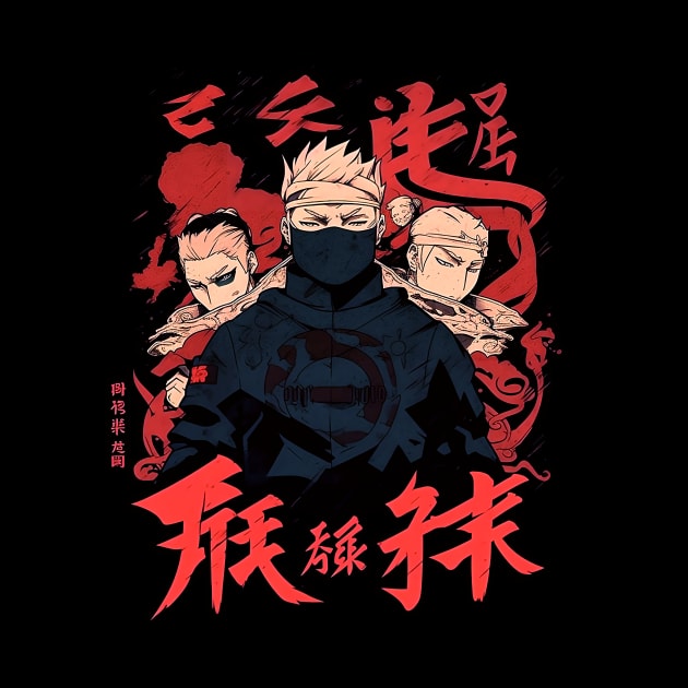 Kanji Ninjas by Afrikanime