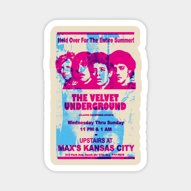 The Velvet Underground Magnet by HAPPY TRIP PRESS
