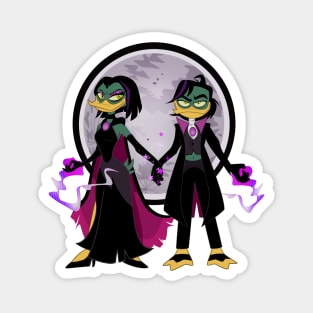 Magica and Poe De Spell Magnet