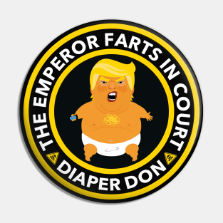 Warning: trump farts in court Pin