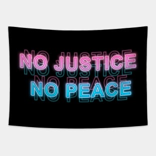 No Justice No Peace Tapestry