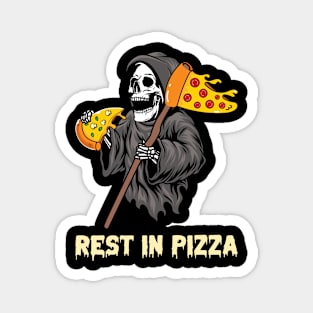 Rest In Pizza Magnet