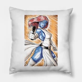 Mystique (X-men, Featuring Mystique) Pillow