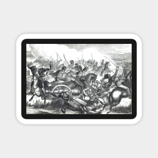 The Charge of the Light Brigade at Balaclava,  Crimean War 1854 Magnet