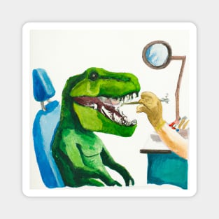 T-Rex Dentist Appointment Magnet