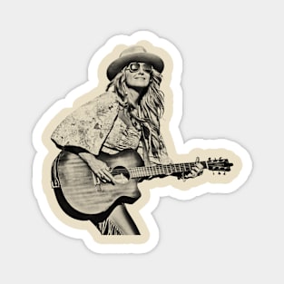 Lainey Wilson Retro Design Magnet