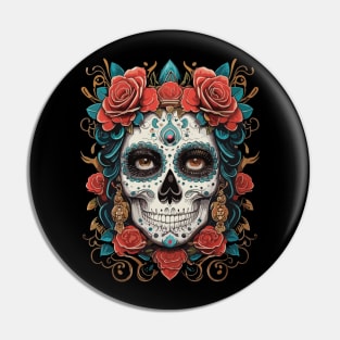 Calavera Pin