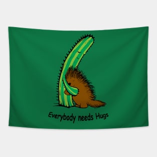 Everybody needs Hugs Tapestry