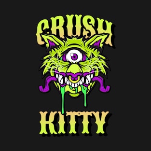 Crush kitty Design T-Shirt