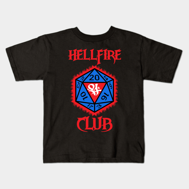 Stranger Things Hellfire Club - Stranger Things Hellfire Club - Kids T ...